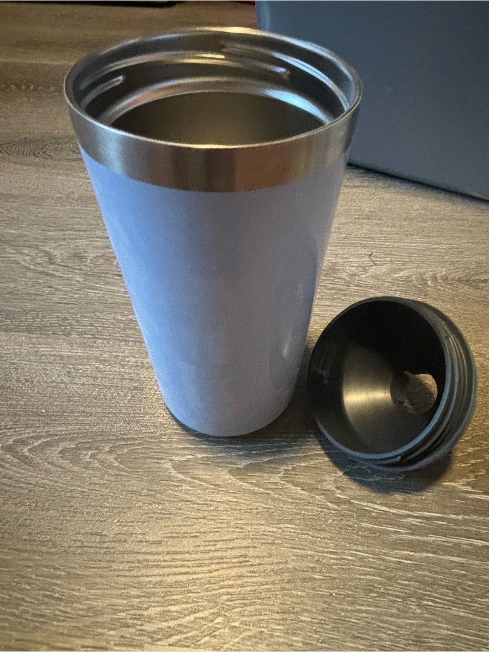 Insulated Travel Tumbler for Wine Bottles - Light Purple